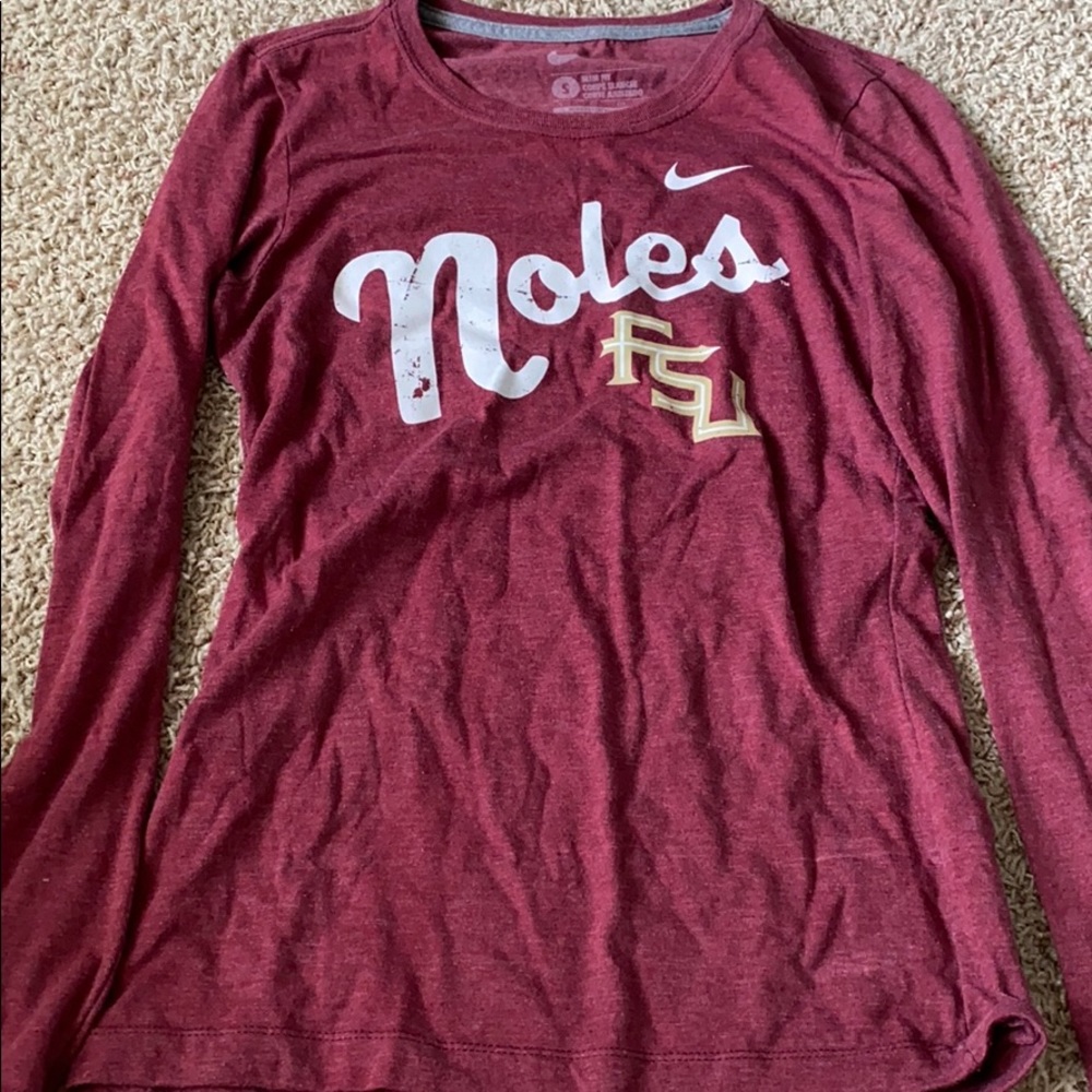 Nike women’s FSU long sleeve